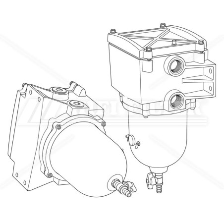 SWK2000/40MK COMPLETE FUEL FILTER | RICO Europe