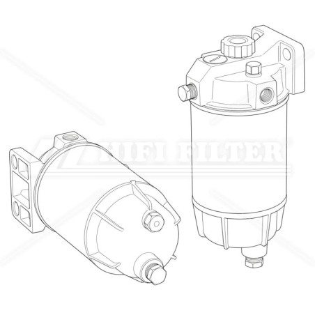 Y230RMAM10 COMPLETE FUEL FILTER | RICO Europe
