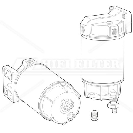 Y320RRAC01 COMPLETE FUEL FILTER | RICO Europe