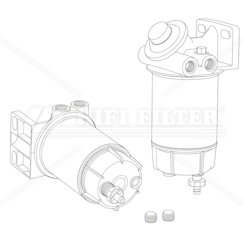 Y490RRAC01 COMPLETE PETROL FILTER | RICO Europe