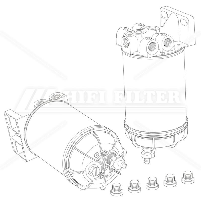 Y690R30M FUEL WATER SEPARATOR ASSEMBLY | RICO Europe