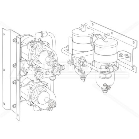 Y75500FGX2 COMPLETE FUEL FILTER | RICO Europe