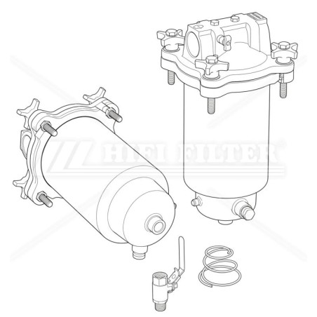 YFBO10 FUEL FILTER HOUSING | RICO Europe