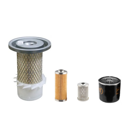 Filter kit for Fiat Kobelco E9SR with Yanmar 2Tne68 Engine