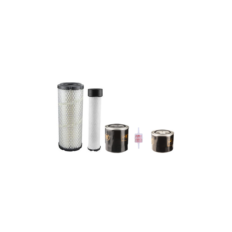 GENSET MPM 15/400 SS-K Filter Service Kit w/Kubota D1105-EU2 Eng.   YR  2008-
