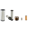 Filter Kit For Hitachi EX 29 U Filter Service Kit Air Oil Fuel Filters with Isuzu 3LD1 Engine  Year 2002-