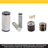 Filter Kit For Hitachi ZX 33 U-5 A Filter Service Kit Air Oil Fuel Filters with Yanmar 3TNV88 Engine  Year 2014