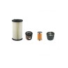 Filter kit for Iseki SGR17HU with Iseki E383-G Engine