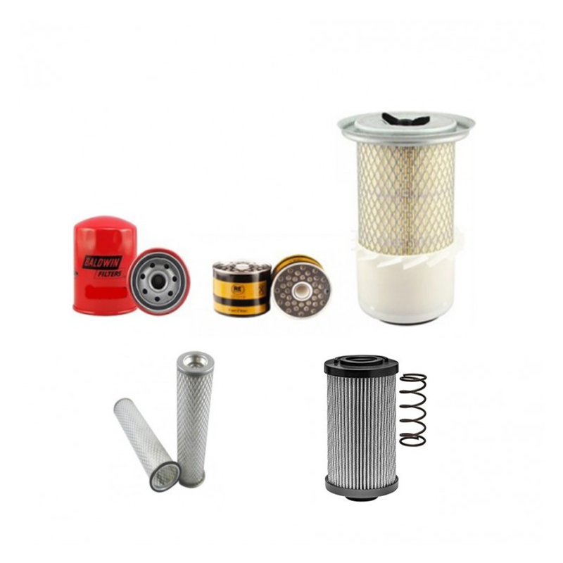 JCB 801.6 Filter Service Kit w/Perkins 103.10KD Eng.   YR  -2005