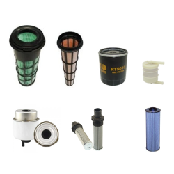 JCB 8035ZTS Filter Service Kit with Perkins 403D17 Engine