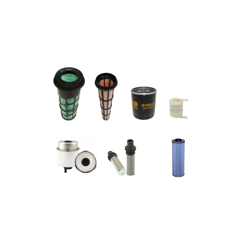 JCB 8035 ZTS Filter Service Kit w/Perkins 403D17 Eng. 2013-