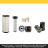 Filter Kit for Komatsu CK20-1 Air Oil Fuel Filters with Komatsu 4D98 Engine Serial No F00003- YR 2006-