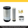 KUBOTA B 2420 Filter Service Kit Air Oil Fuel Filters w/Kubota  Eng.   YR  2010-