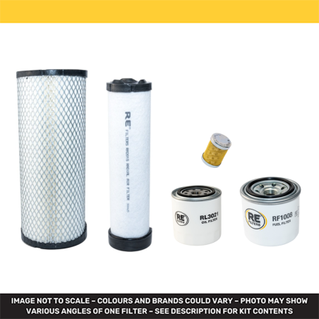 Filter Kit for Kubota KC 250 H with Kubota V2203M Engine