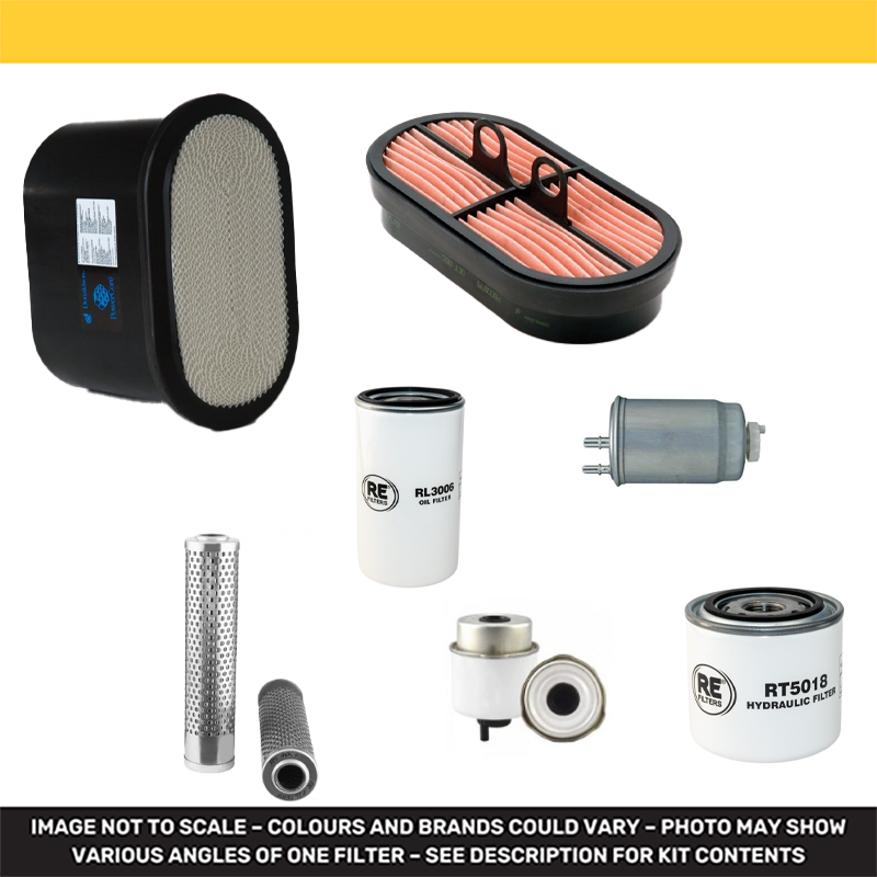 THWAITES MACH 764 Filter Service Kit w/Jcb Eng. 2013-