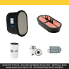 THWAITES MACH 764 Filter Service Kit Air Oil Fuel Filters w/JCB  Eng.   YR  2013-