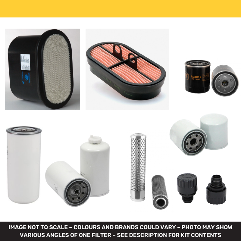 Filter Kit for Thwaites Mach 864 with Deutz TCD3.6L04 engine YR 2014