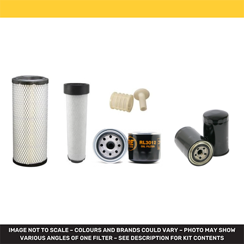 Volvo EC55B Filter Service Kit Air, Oil, Fuel Filters