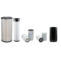WACKER WL 57 Filter Service Kit Air Oil Fuel Filters w/Perkins 1104D-E44T Eng.   YR  2009-