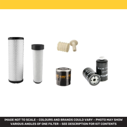 Filter kit for Wacker Neuson 50Z3 Air Oil Fuel Filters with Yanmar 4TNV88 Engine Year 2014