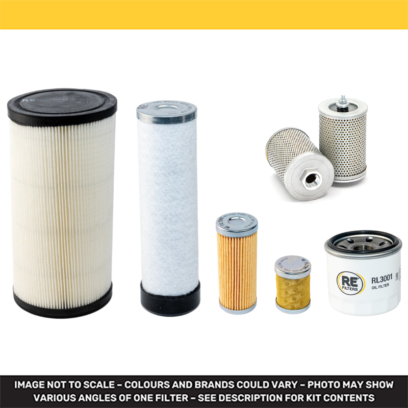 WACKER 803 RD Filter Service Kit w/Yanmar 3Tnv70 Eng. 2014-