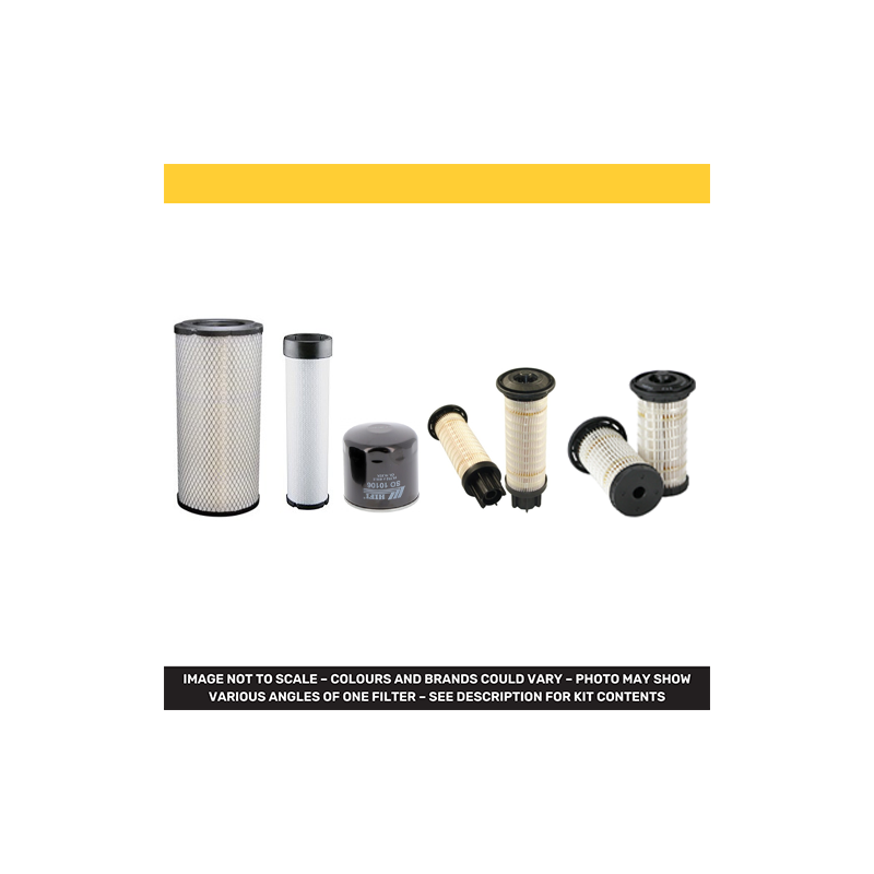 WACKER NEUSON E 06-06 Filter Service Kit Air Oil Fuel Filters w/Perkins  Eng.   YR  2014