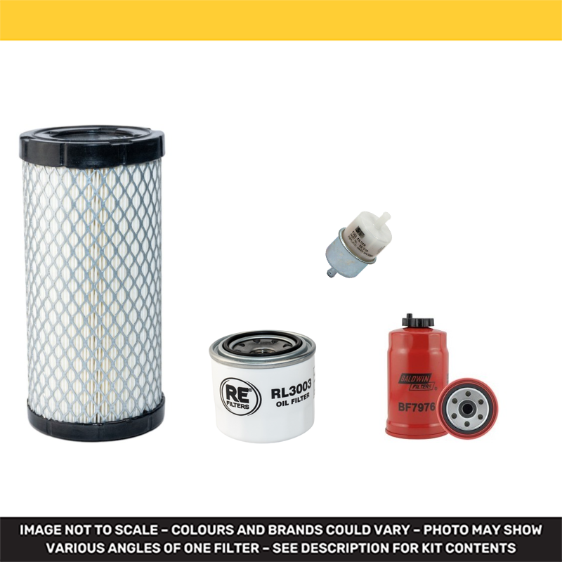 BOMAG BW 80 AD-5 Filter Service Kit Air Oil Fuel Filters w/Kubota D 902 Eng.