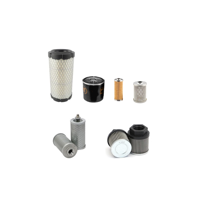 CASE POCLAIN CX 17 B TIER II Filter Service Kit with Mitsubishi L 3E Eng 2008-