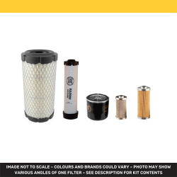 Filter kit suitable for CAT 301.4C with Yanmar 3TNV76 Engine