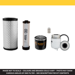 Filter service kit suitable for CAT 3017D Air Oil Fuel