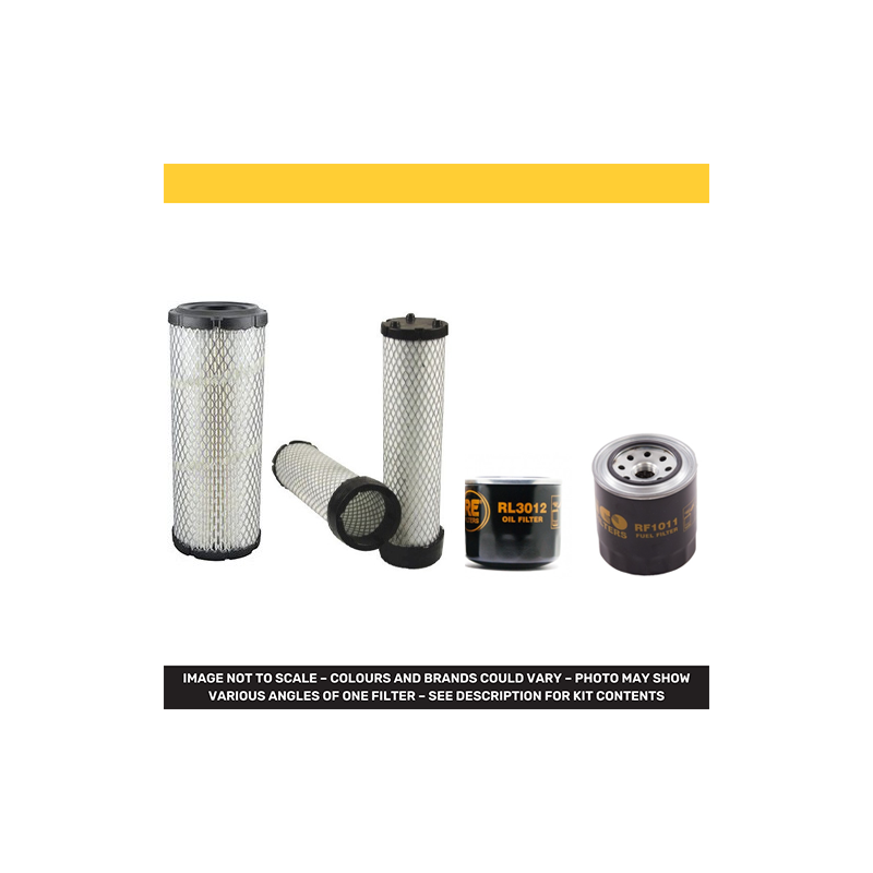 DAEWOO SOLAR 035 PLUS Filter Service Kit Air Oil Fuel Filters