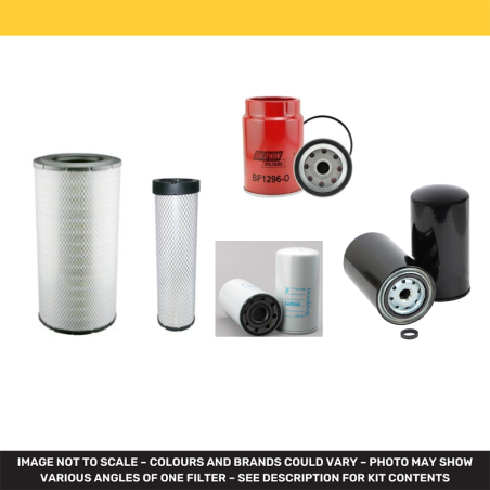 DOOSAN DL 200 Filter Service Kit Air Oil Fuel Filters w/DOOSAN DL06 Eng.   YR  2008-