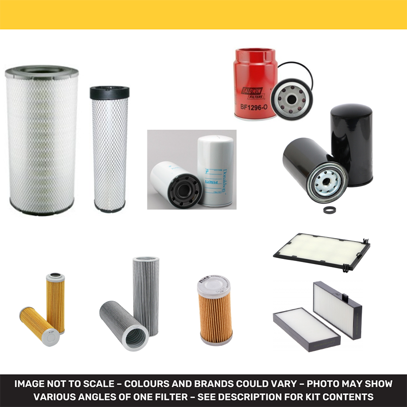 DOOSAN DX 190 W Filter Service Kit w/DOOSAN DL06 Eng.   YR  2007-