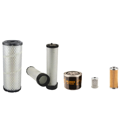 Filter Kit For Hitachi ZX50U Filter Service Kit Air, Oil, Fuel Filters