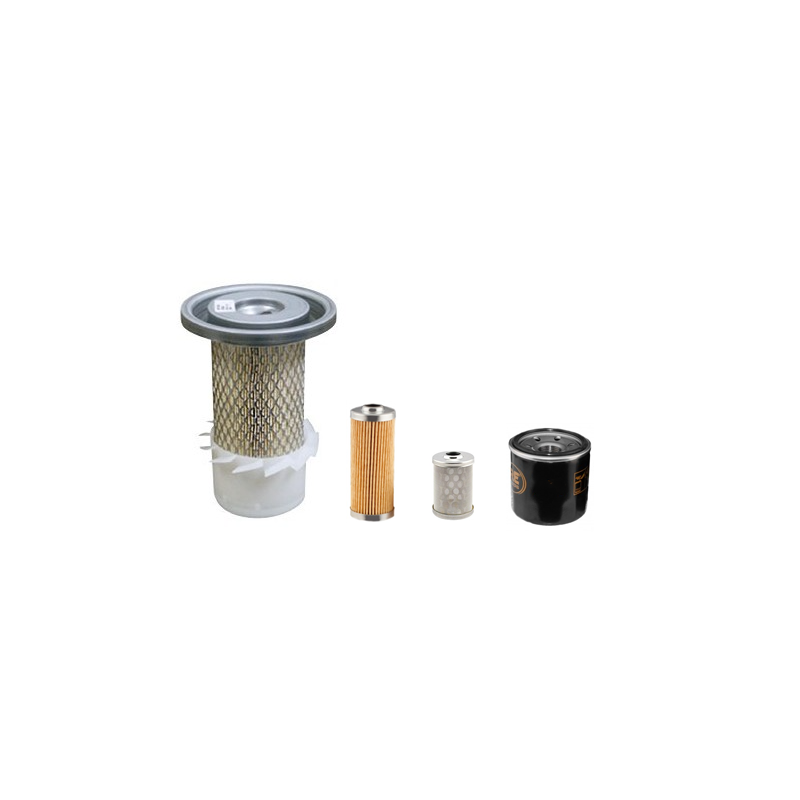 Filter kit for Kobelco SK16, SK17 - Air, Oil, Fuel Filters