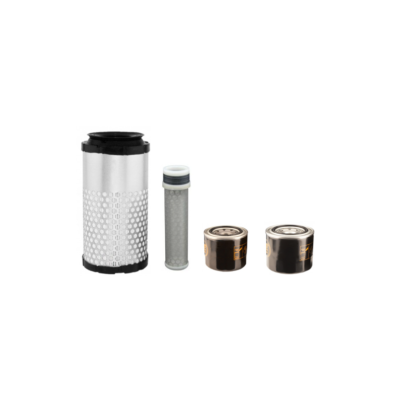 Kubota U20-3A (Aplha) Filter Service Kit Air, Oil, Fuel Filters