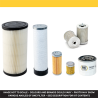 NEUSON 803 Filter Service Kit w/Yanmar 3TNV70-VNS Eng.
