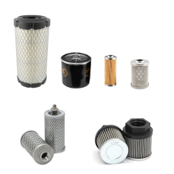 NEW HOLLAND E18SR Filter Service Kit w/Mitsubishi L 3E Eng.