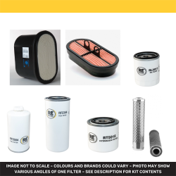 Thwaites 9T Dumper Filter Service Kit with Deutz Engine Mach