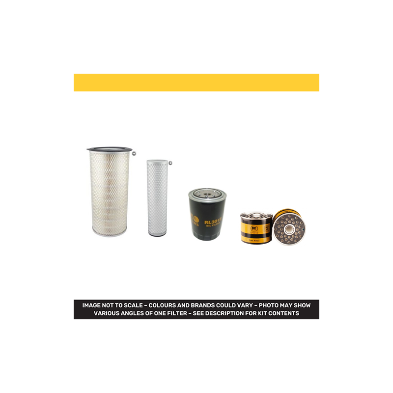 FORD 7700 Filter Service Kit Air Oil Fuel Filters