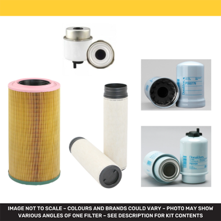 Filter Kit for John Deere 5080R with Power TechCommon Rail Engine Year 12.08-
