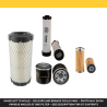 Filter Kit for John Deere X748 ULTIMATE Air Oil Fuel Filters with Yanmar 3TNV76 Engine Year 2007-