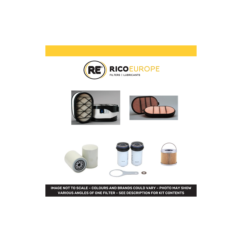 KOMATSU FOREST 931.1 Filter Service Kit Air Oil Fuel Filters w/SISU 74 AWI TIER 3B Eng.
