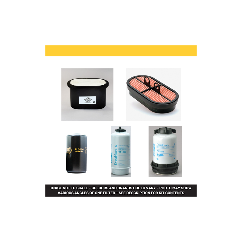JCB 531-70 Filter Service Kit Air Oil Fuel Filters w/JCB 444TA4I-81L1 Eng.   YR  2016
