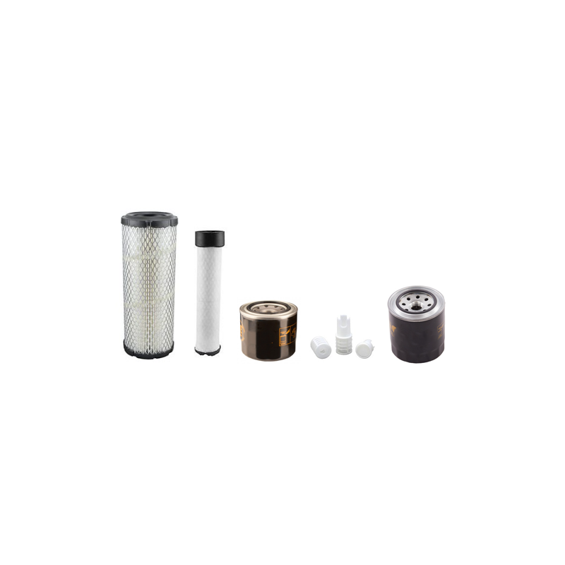 Filter Kit for Komatsu PC 30 MR-5 with Komatsu 3D88E-7 Engine 01.2018 - Air Oil Fuel