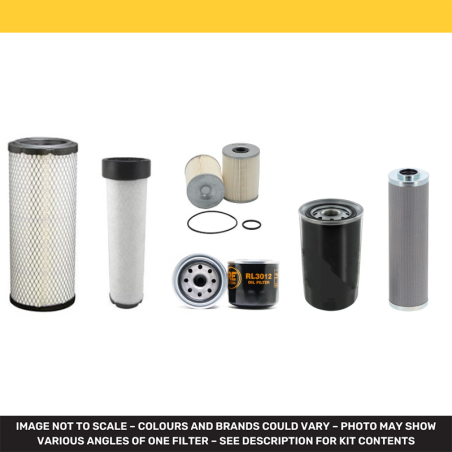 THWAITES MACH 2075 FILTER SERVICE KIT w/YANMAR 3TNV86CHT eng.