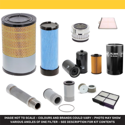 Kobelco SK130 LC-11 Filter Service Kit with Izuzu