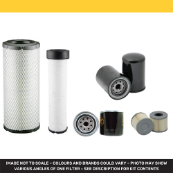 Filter Kit for Takeuchi TB257FR with Kubota V2403-CR-TE5B engine 2021