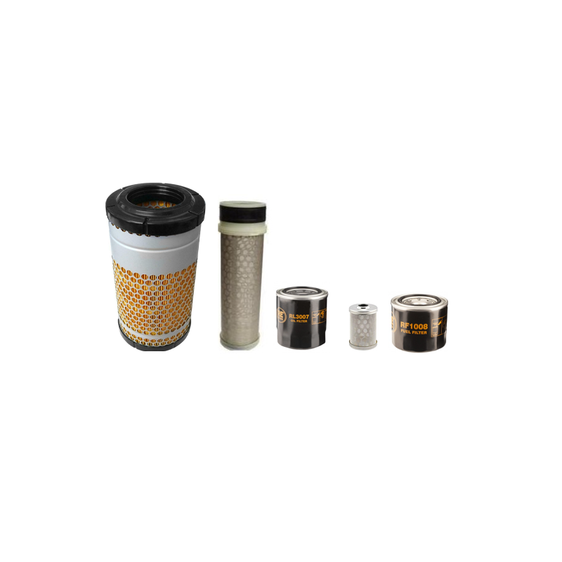 KUBOTA KX 030-4 Filter Service Kit Air Oil Fuel Filters w/Kubota V 1505-E4 Eng.