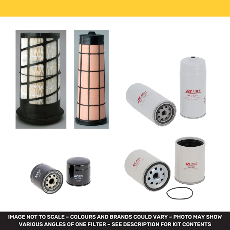 copia de DOOSAN DX 140 LC-7 Filter Service Kit With Doosan D34 G2 Engine 2021-